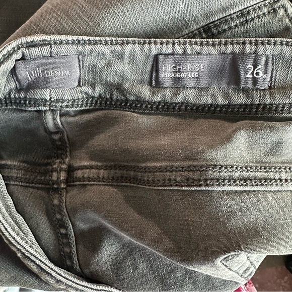 J. Jill Gray High Rise Straight Leg Jeans - Picture 3 of 4